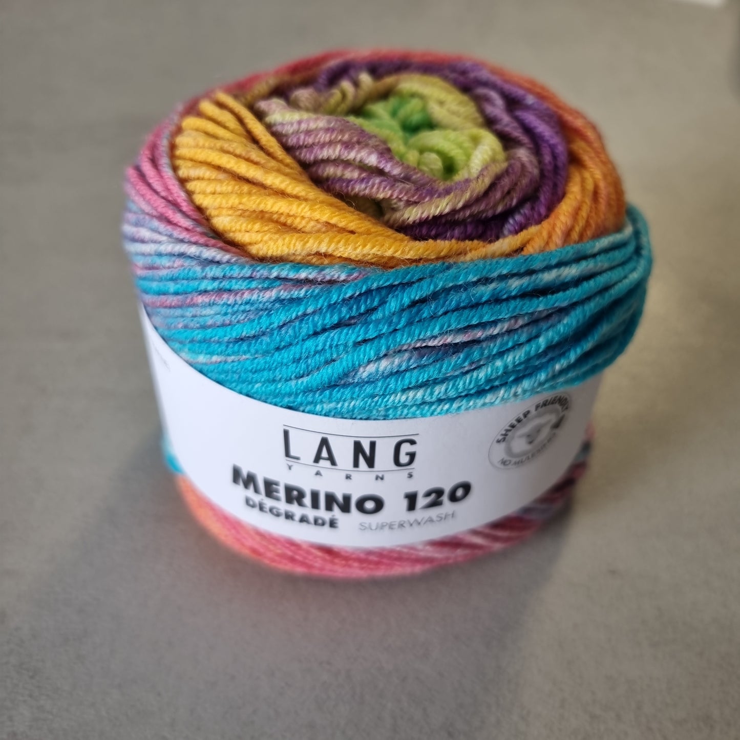 MERINO 120 DÉGRADÉ von LANG YARNS BUNT/PASTELL - 001