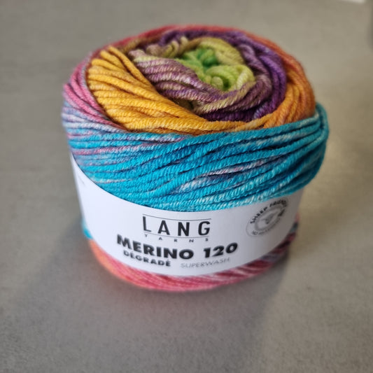 MERINO 120 DÉGRADÉ von LANG YARNS BUNT/PASTELL - 001