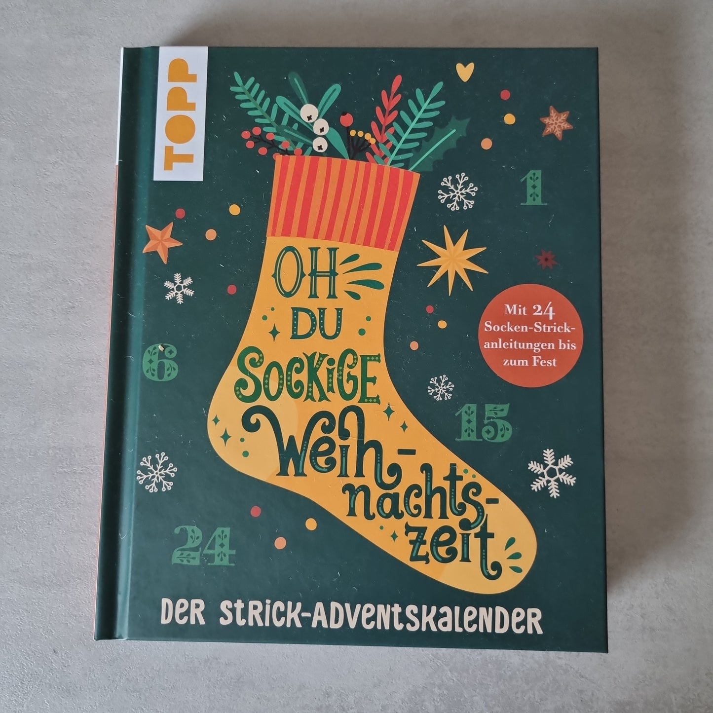 Der Strick-Adventskalender "Oh du sockige Weihnachtszeit" TOPP