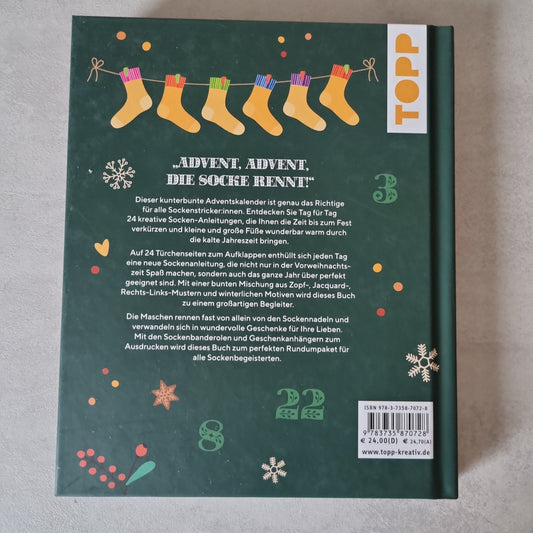 The knitting advent calendar "Oh you socky Christmas time" TOPP