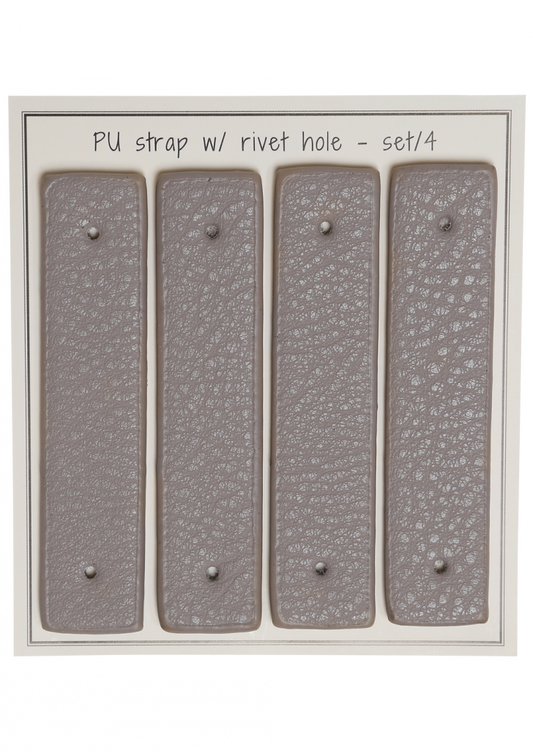 Straps for cups (for application with rivets), 8.5x1.8 cm, 4 pc.