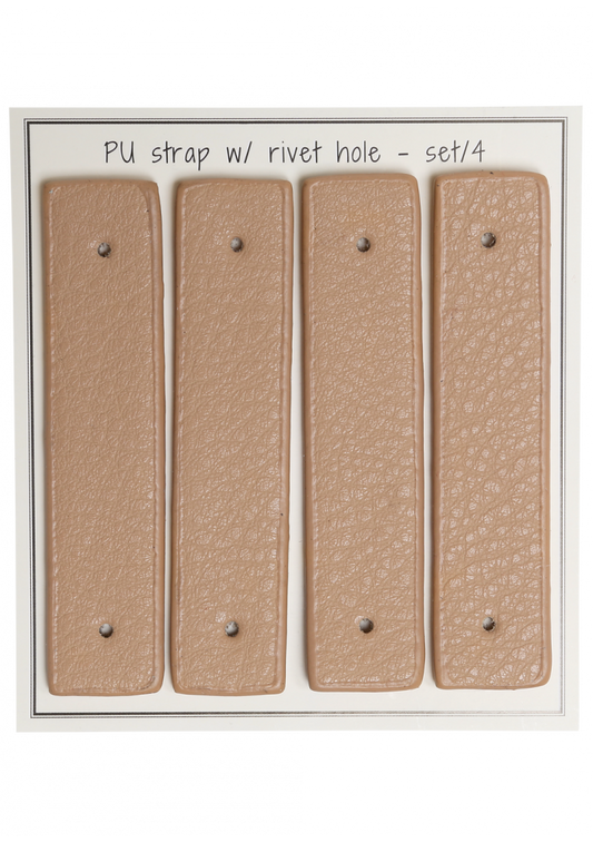 Straps for cups (for application with rivets), 8.5x1.8 cm, 4 pc.
