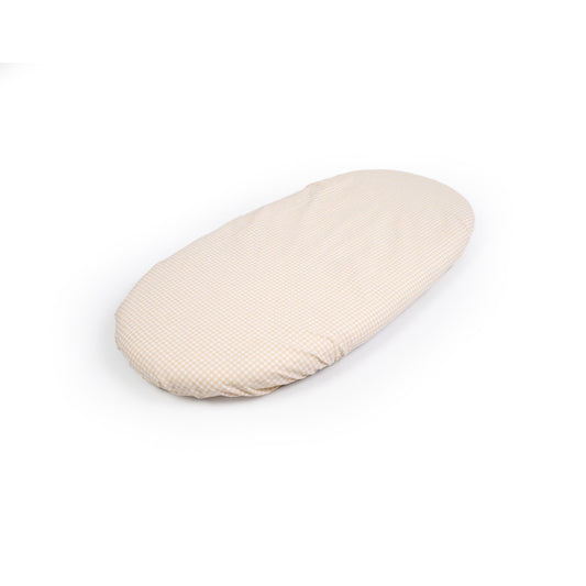 Spannbetttuch Baumwolle kariert - weich, atmungsaktiv & hautfreundlich