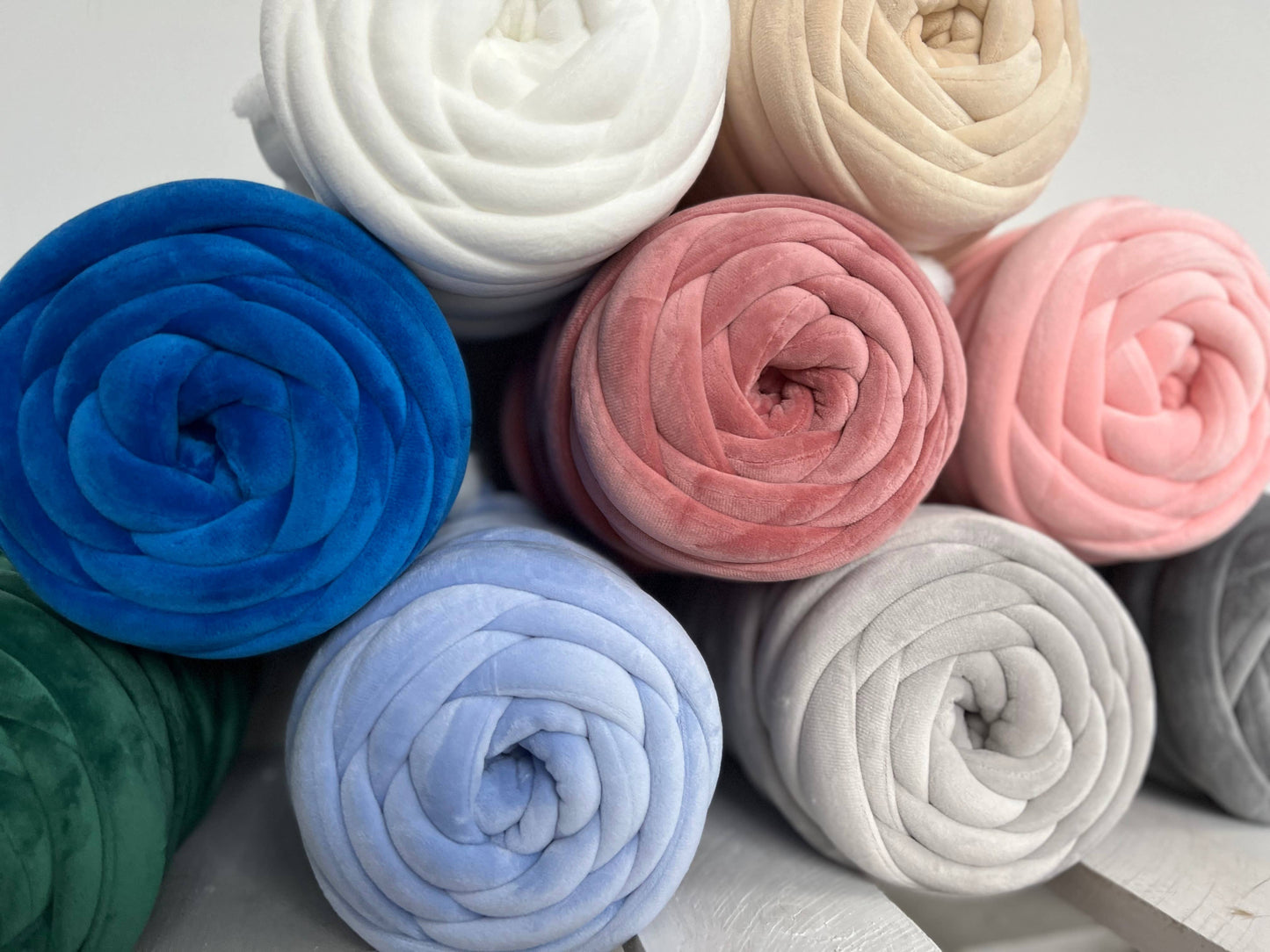 Chunky Velvetgarn zum Armstricken Super voluminöses Jumbo-Garn