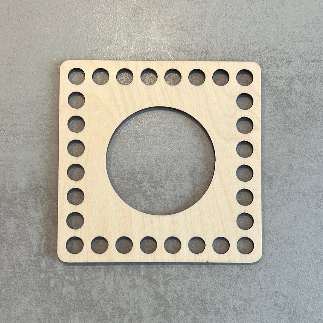 Holzboden für Taschentuchbox