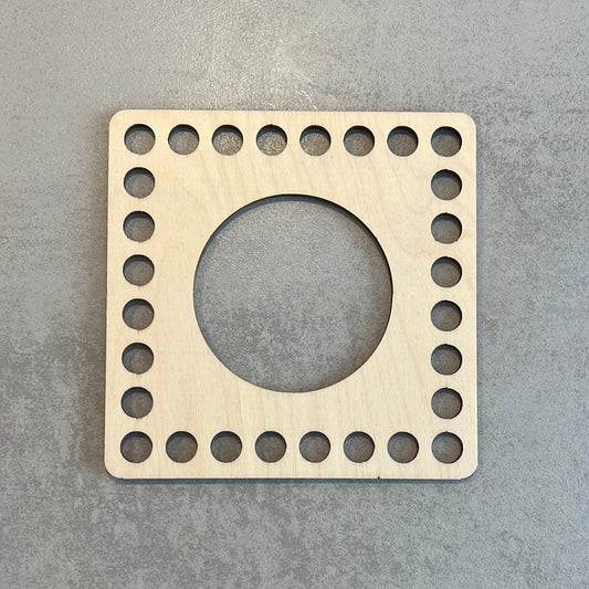 Holzboden für Taschentuchbox