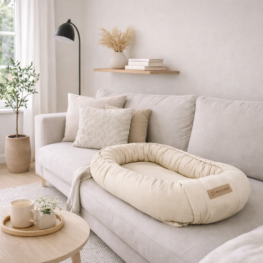 Babynestchen Baumwolle – Kuscheliger Baby-Kokon