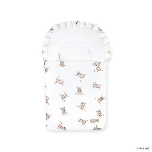 Babyschlafsack Dreamy Musselin Teddybär – süßer Ganzjahresschlafsack