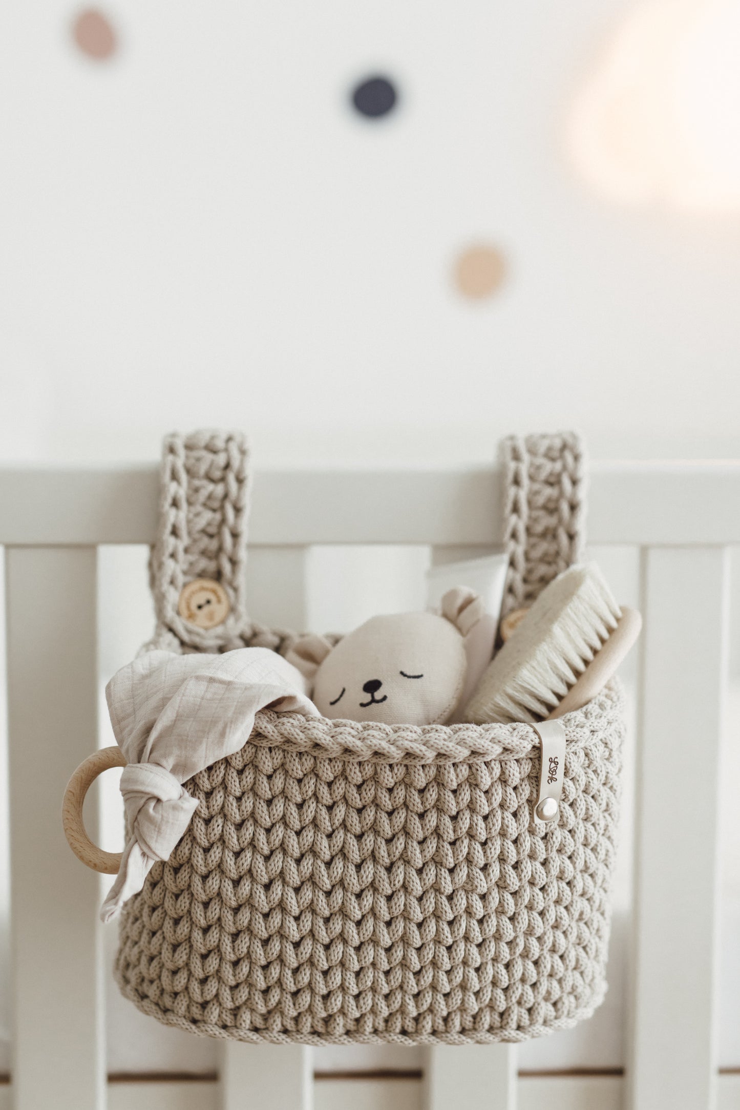 Hängekörbchen für das Babybett