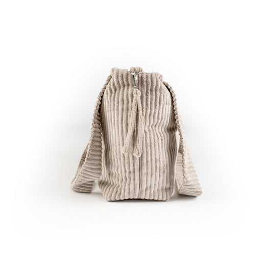 Wickeltasche Cord für den Kinderwagen - Mom bag
