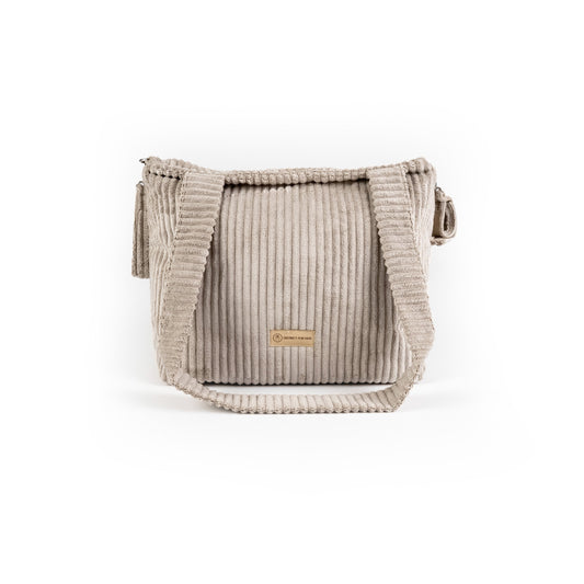 Wickeltasche Cord für den Kinderwagen - Mom bag