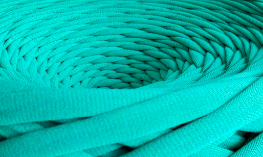 Premium Textilgarn T-Shirt Garn in Rollen 100% Baumwolle 100-120m Lauflänge mit