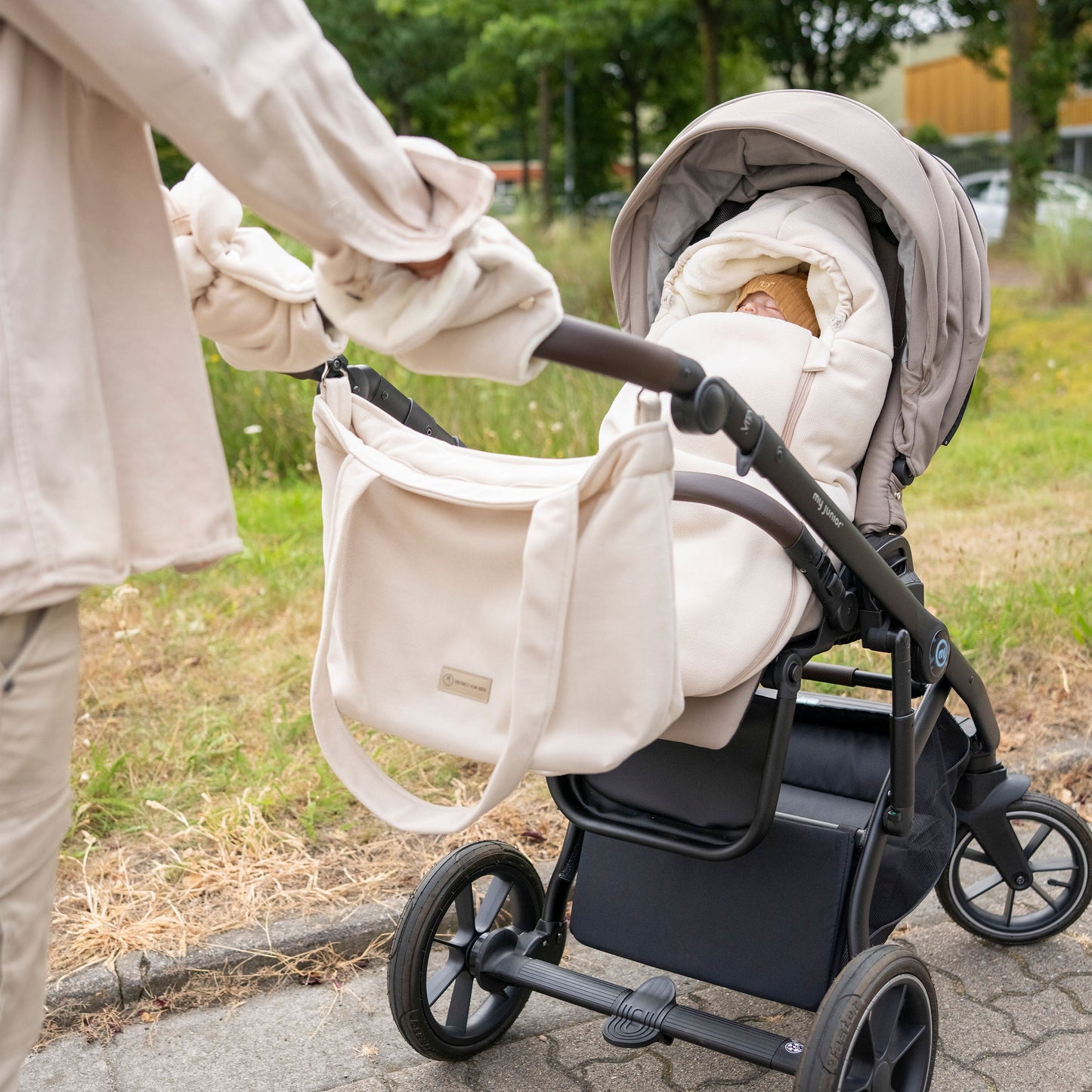 Winterfußsack Kaschmir – luxuriös & warm für Kinderwagen & Autoschale