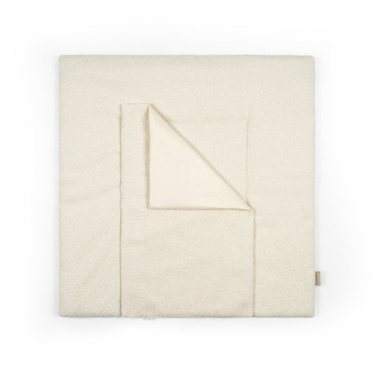 Wickelauflage Teddy Bouclé mit Unterlage – natürlich & kuschelig für dein Baby