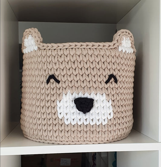 Toy storage basket "Bear"