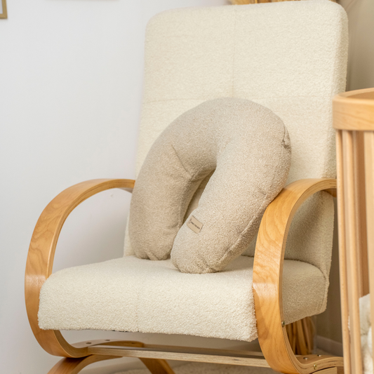 Stillsessel aus Teddystoff Bouclé – Ergonomisch, gemütlich & modern