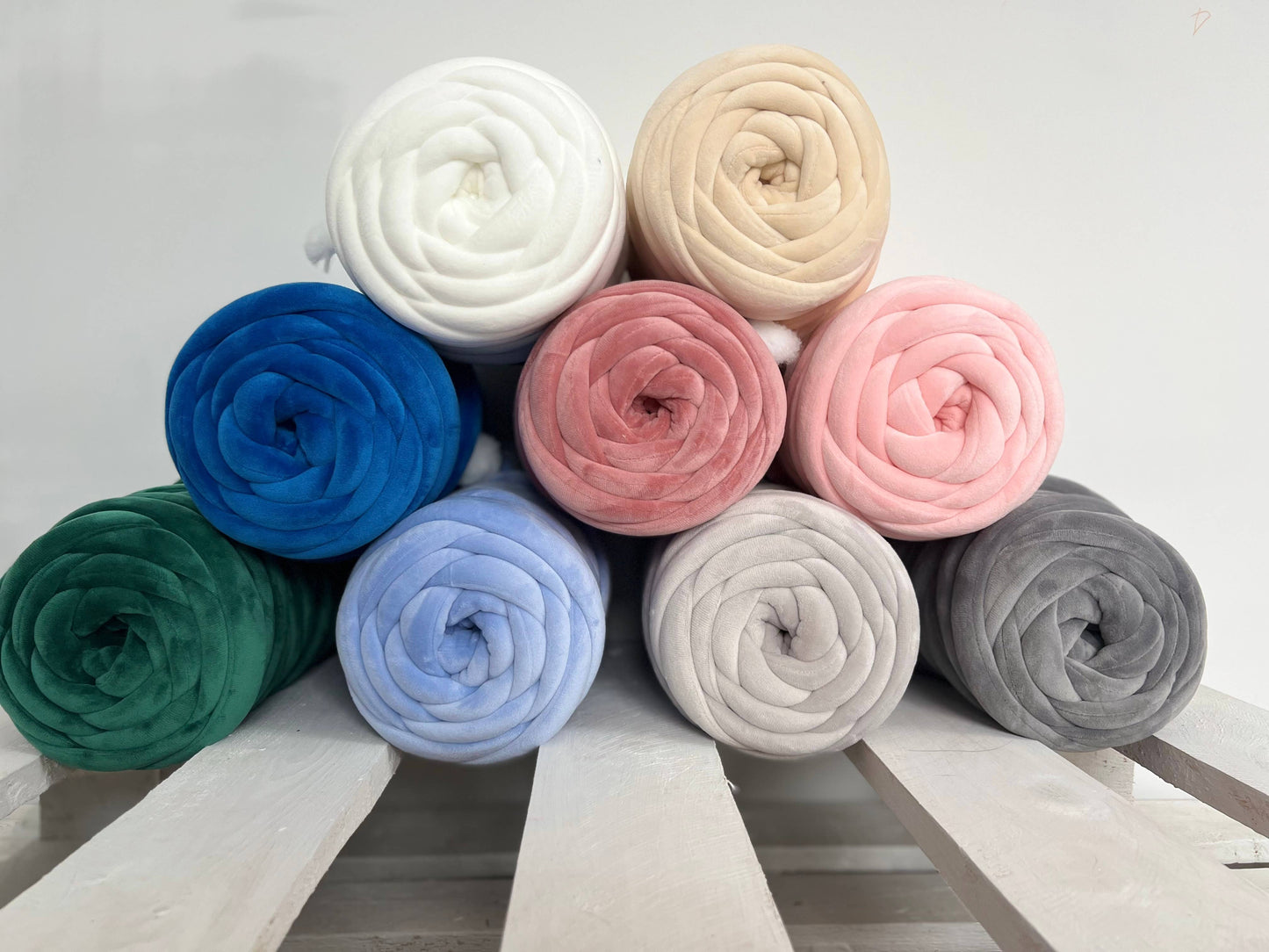 Chunky Velvetgarn zum Armstricken Super voluminöses Jumbo-Garn