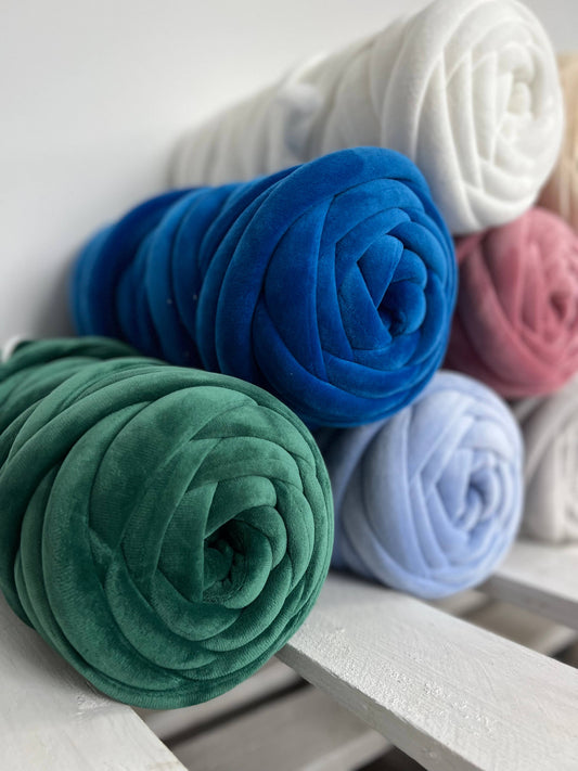 Chunky Velvetgarn zum Armstricken Super voluminöses Jumbo-Garn