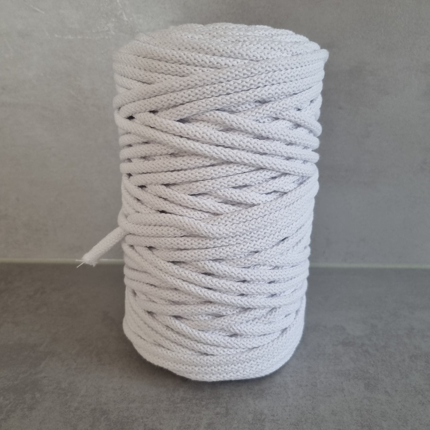 Cotton cord 6mm for crocheting, knitting and macrame