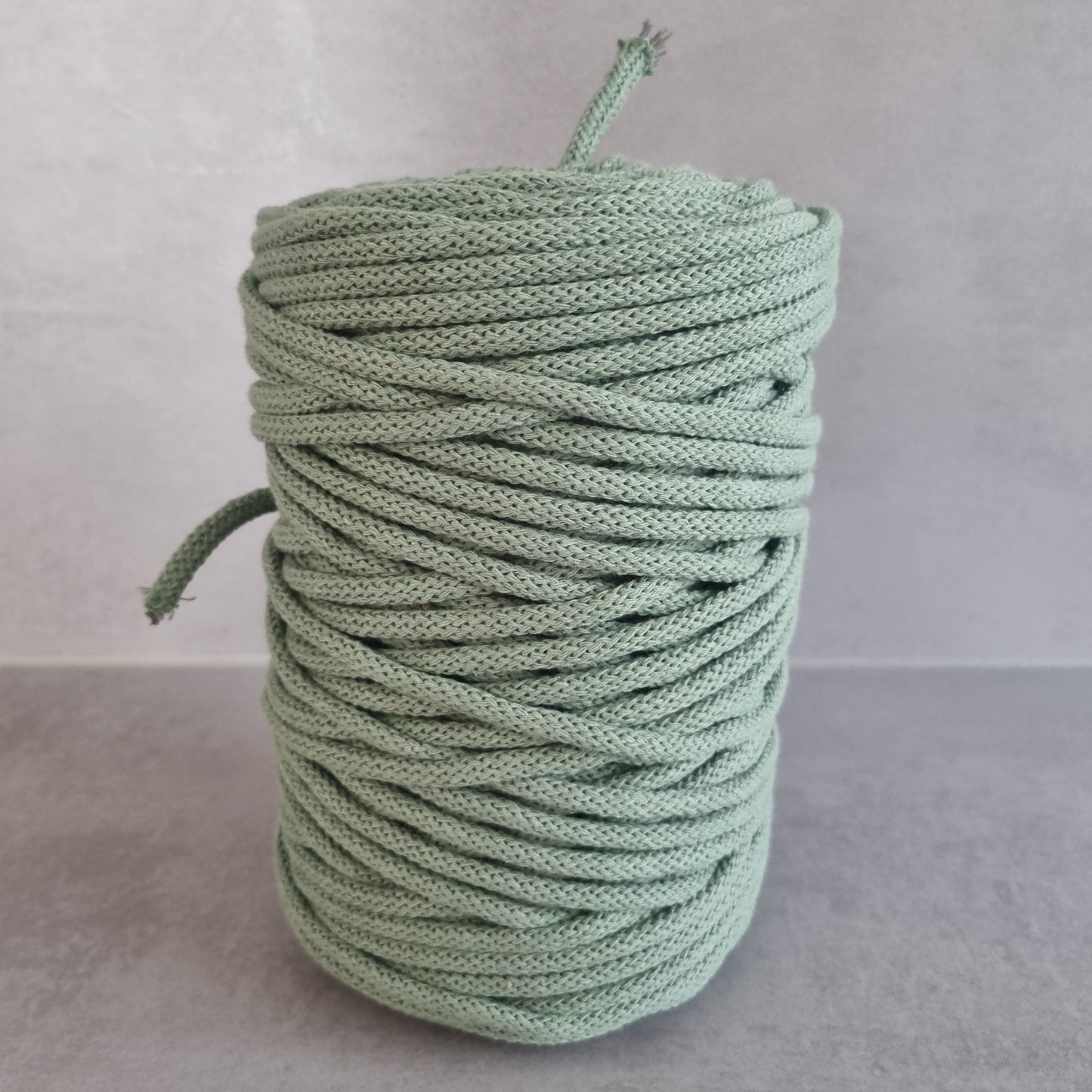 Cotton cord 6mm for crocheting, knitting and macrame