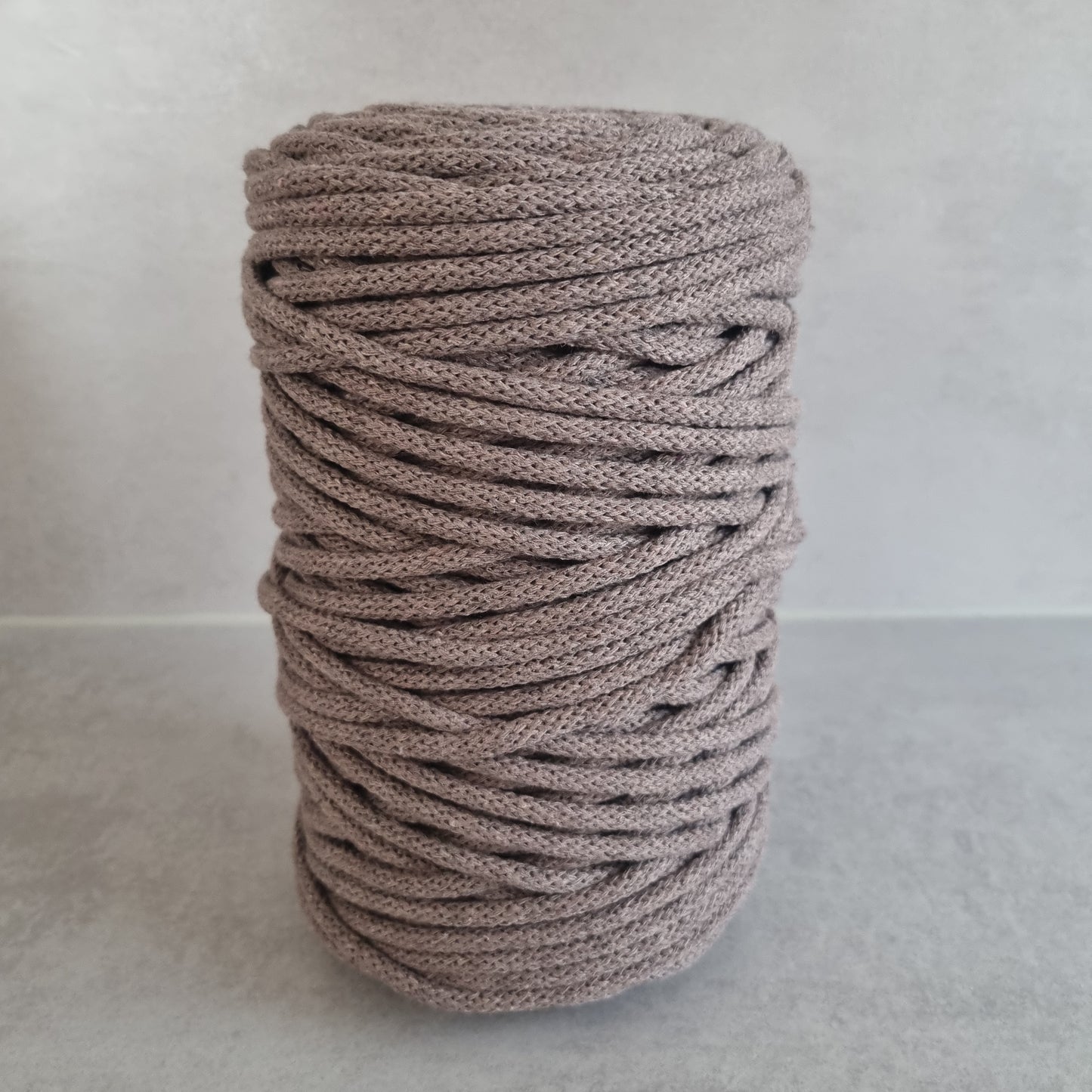 Cotton cord 6mm for crocheting, knitting and macrame