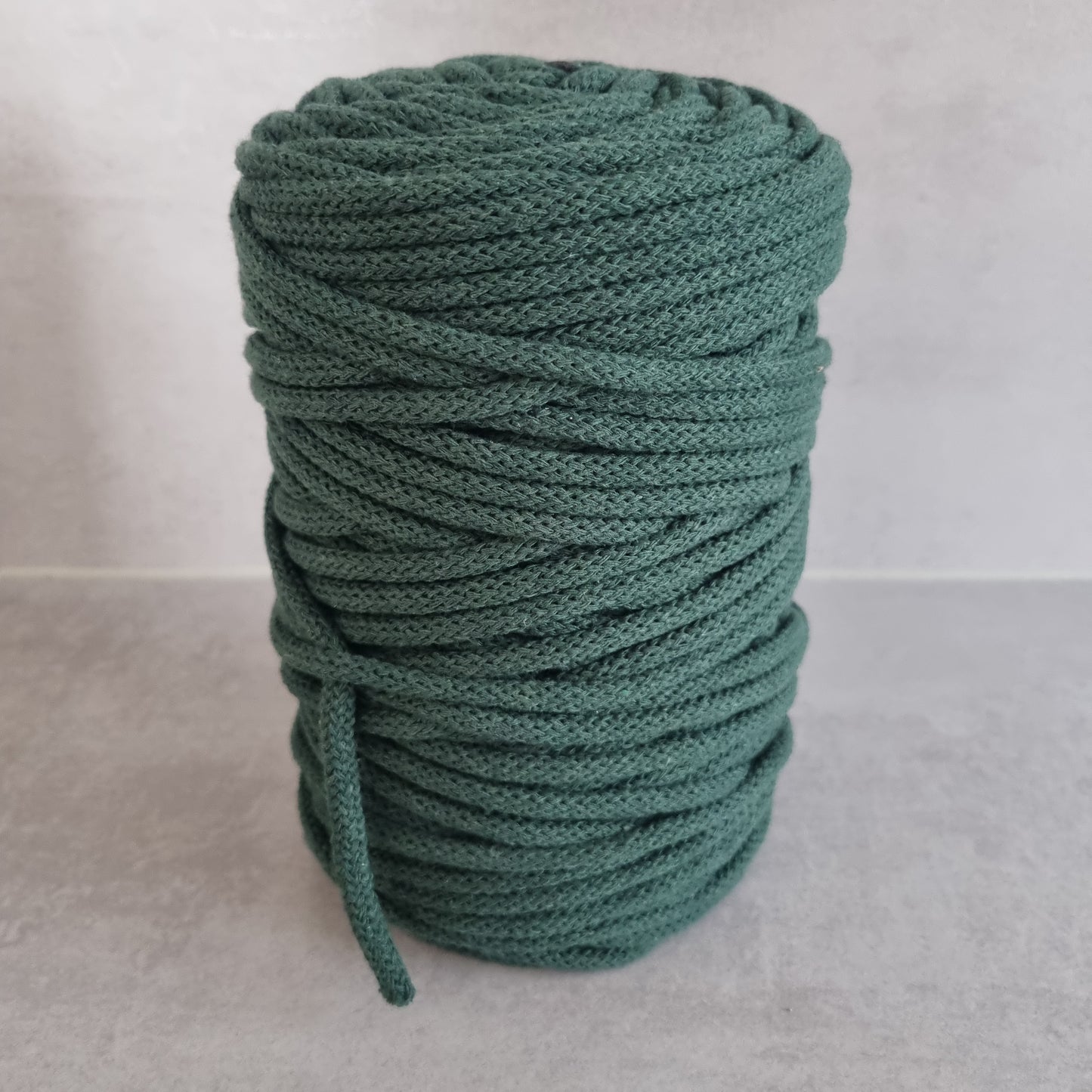 Cotton cord 6mm for crocheting, knitting and macrame