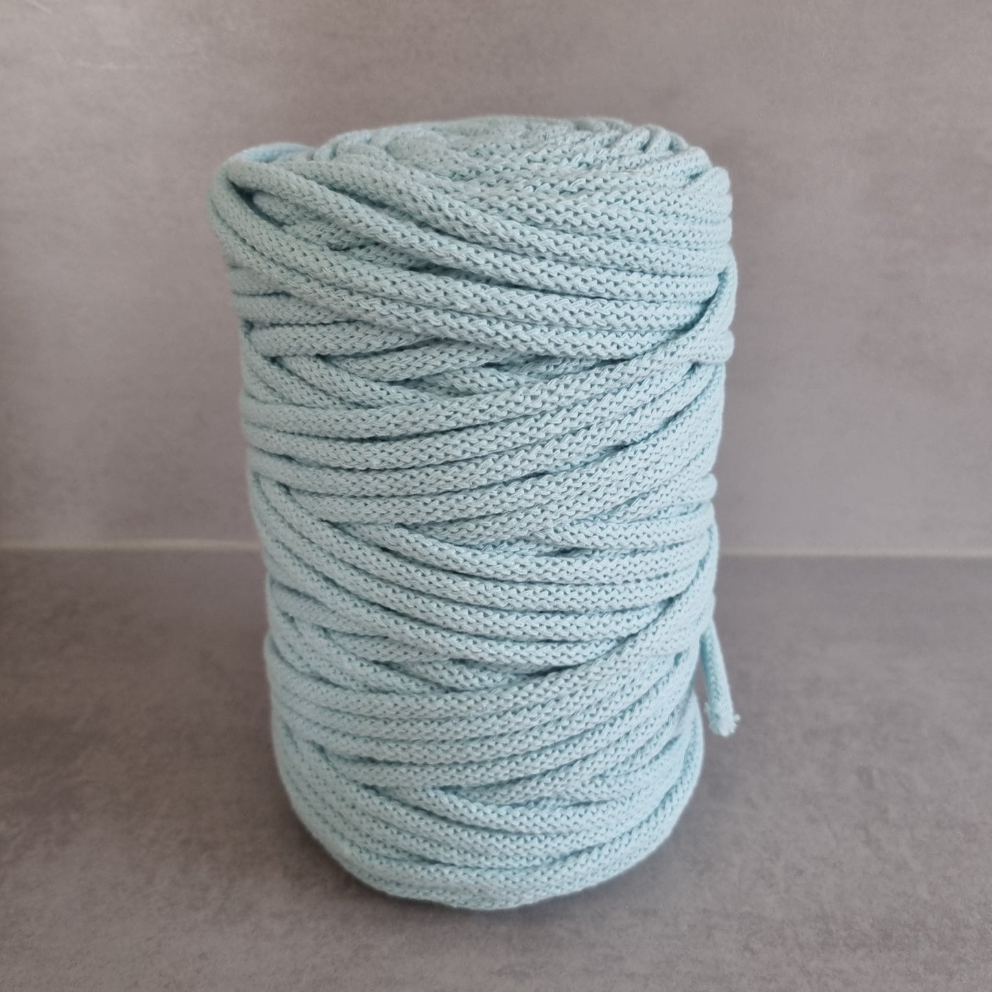 Cotton cord 6mm for crocheting, knitting and macrame