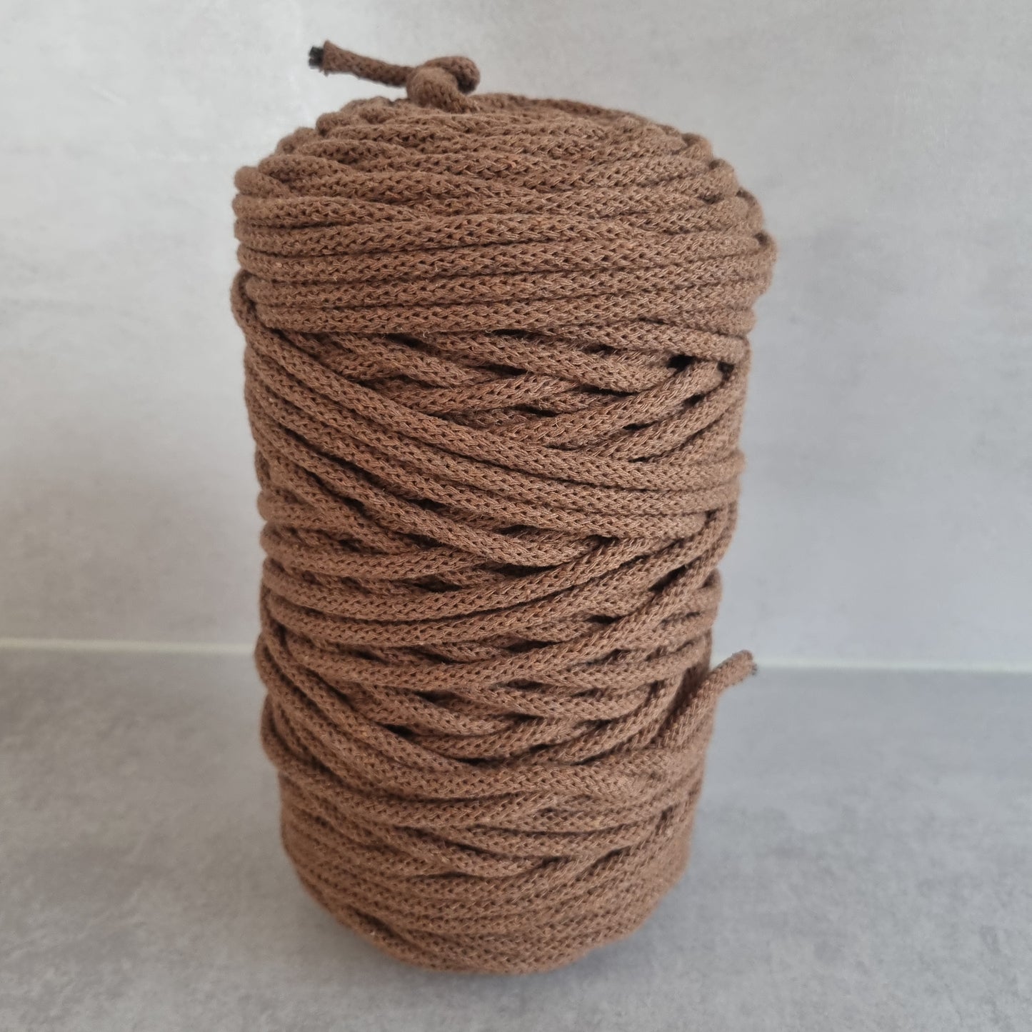 Cotton cord 6mm for crocheting, knitting and macrame