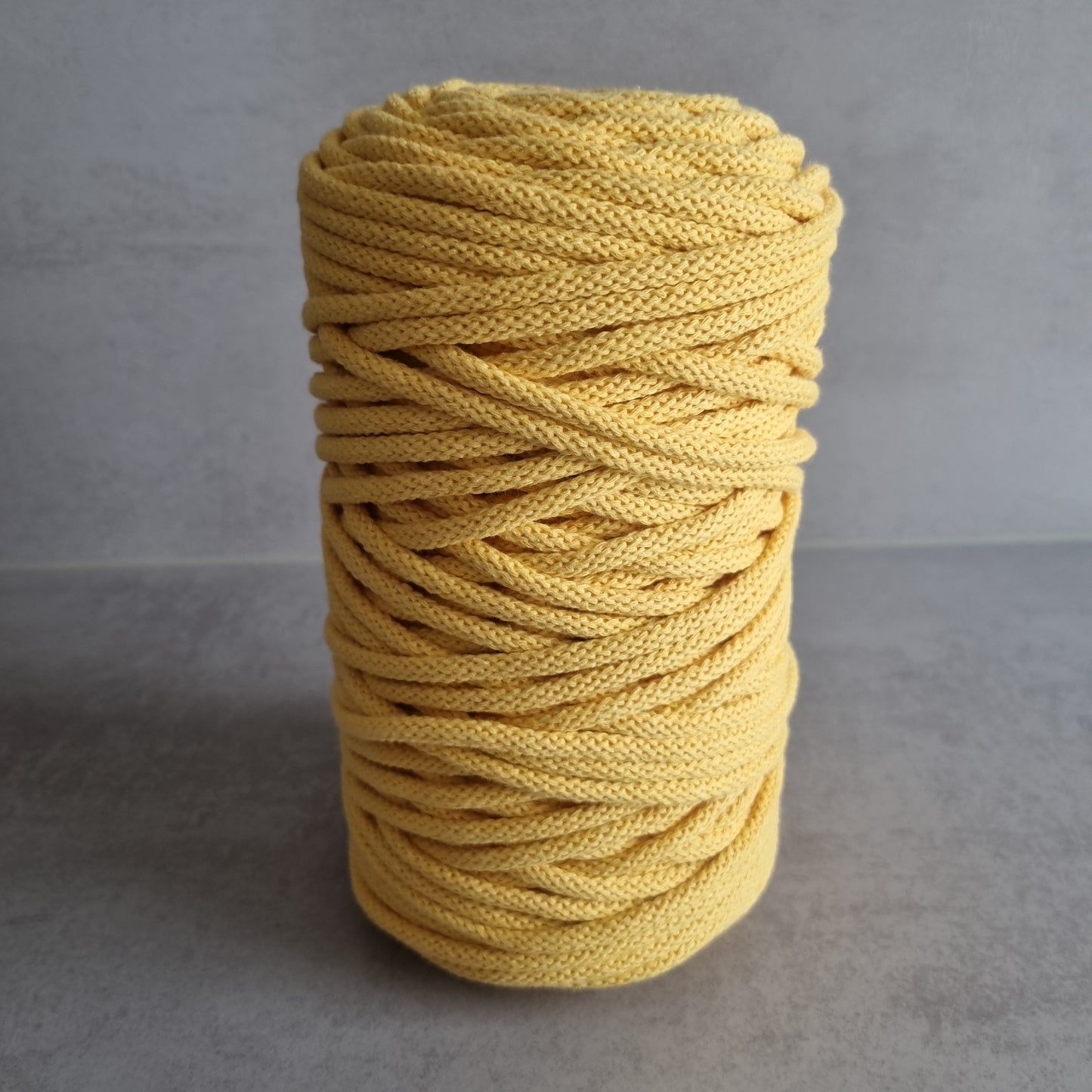 Cotton cord 6mm for crocheting, knitting and macrame