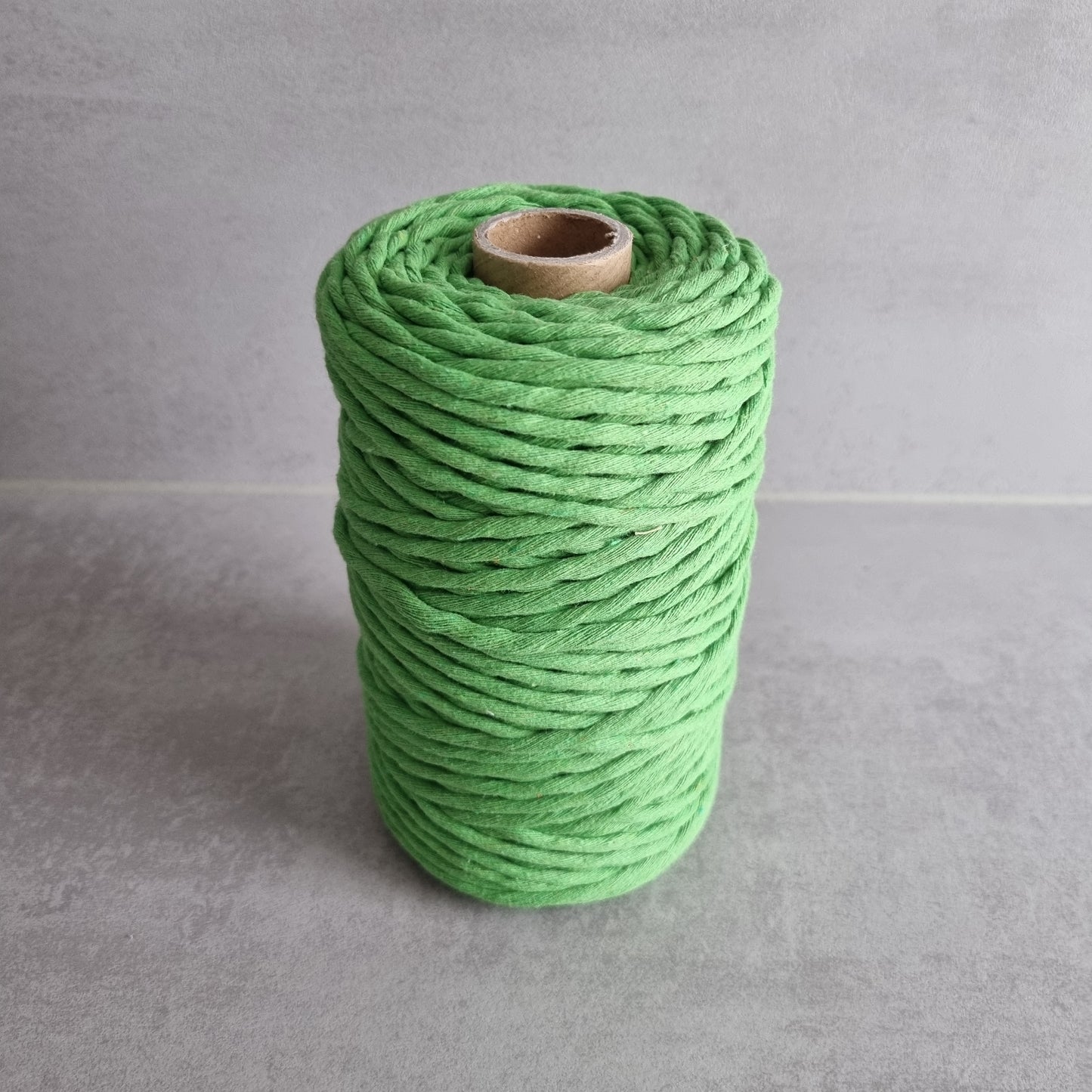 Premium Makramee Garn 4mm Twisted Cord 100% recycelt Baumwolle 100m