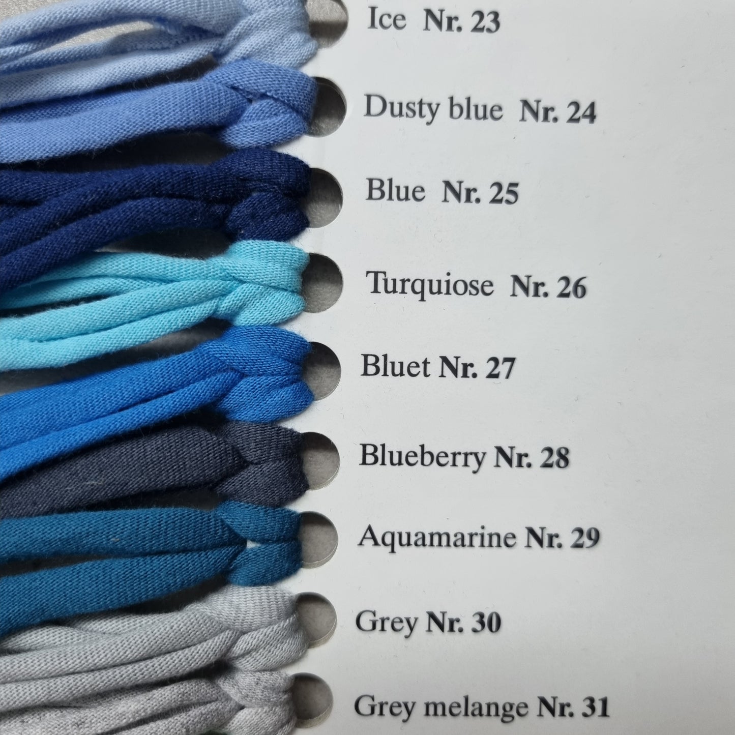 Premium Textilgarn T-Shirt Garn in Rollen 100% Baumwolle 100-120m Lauflänge mit