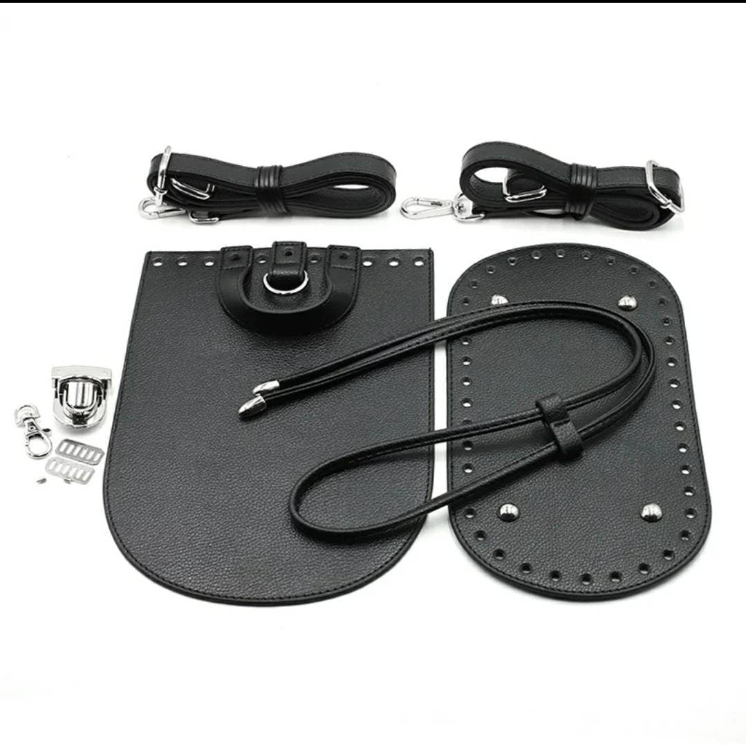 Handgemachter kleiner Rucksack mit veganem Leder