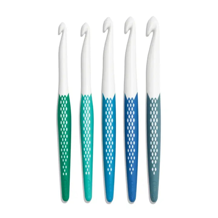 Prym Ergonomics Wollhäkelnadel Set 7mm-12mm