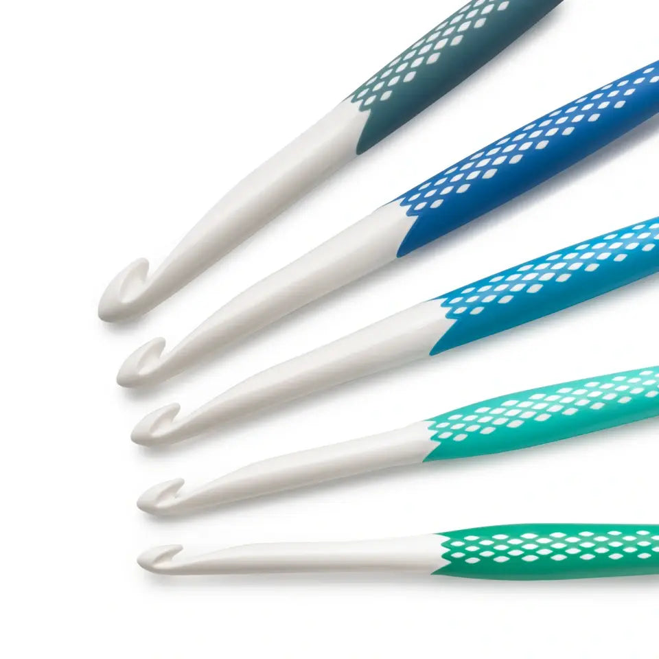 Prym Ergonomics Wollhäkelnadel Set 7mm-12mm