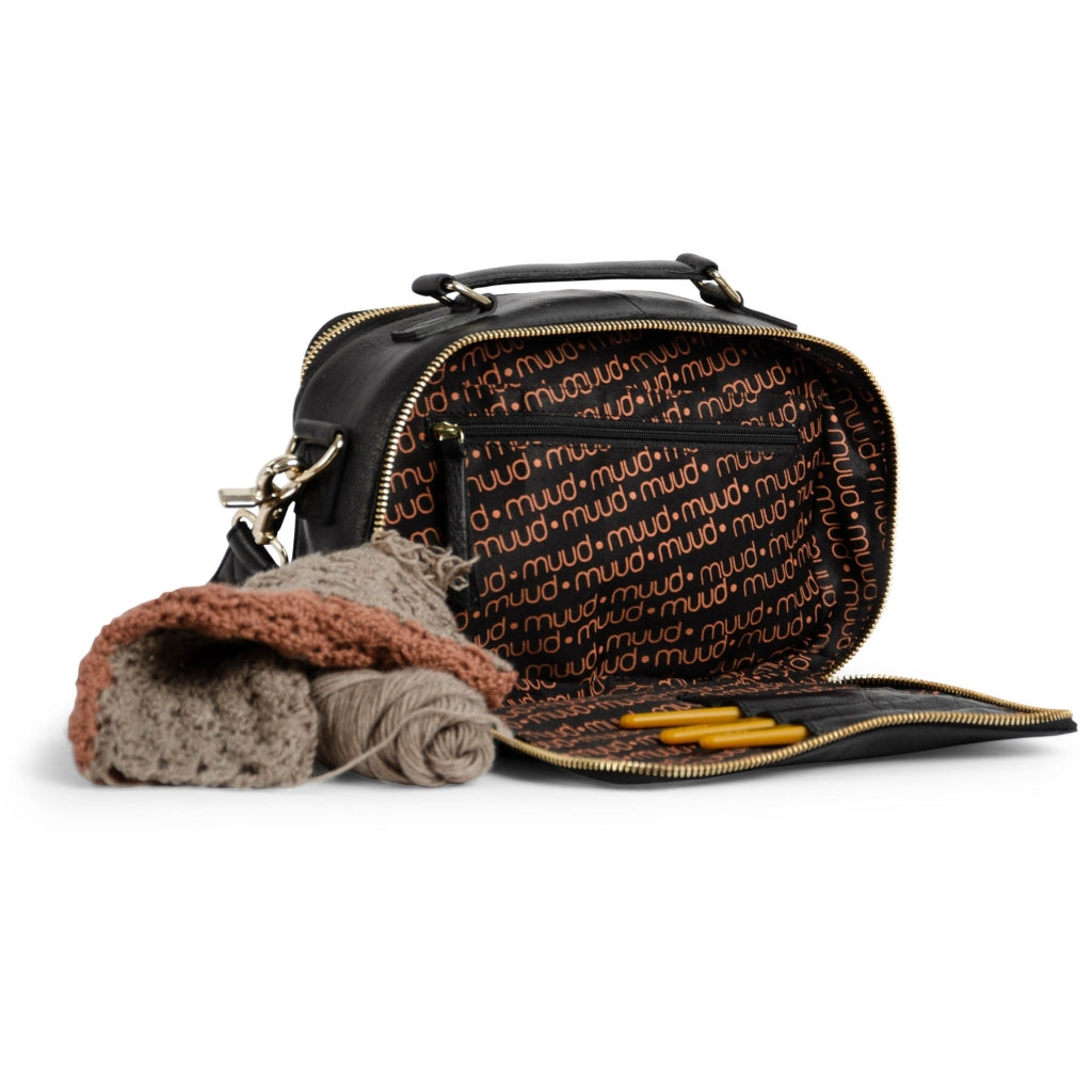 MUUD Heaven Limited Edition Handmade Leather Bag Knit Bag Crochet Bag