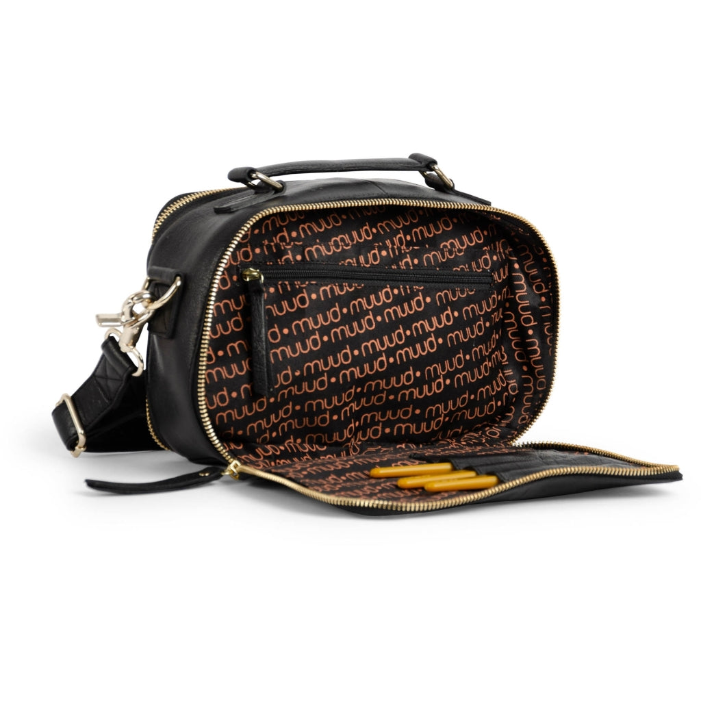 MUUD Heaven Limited Edition Handmade Leather Bag Knit Bag Crochet Bag
