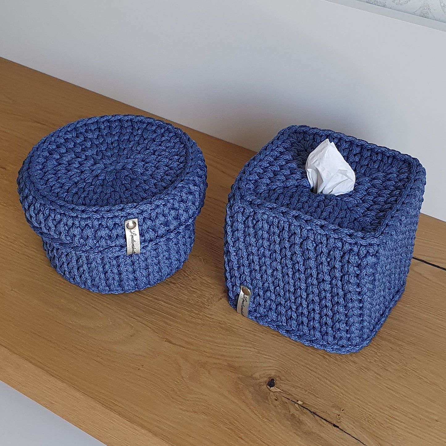 Fazzoletto Scatola Fazzoletto Scatola Tissuebox Tissuecover Uncinetto Portaschetti All'uncinetto Cestino Badut Silo