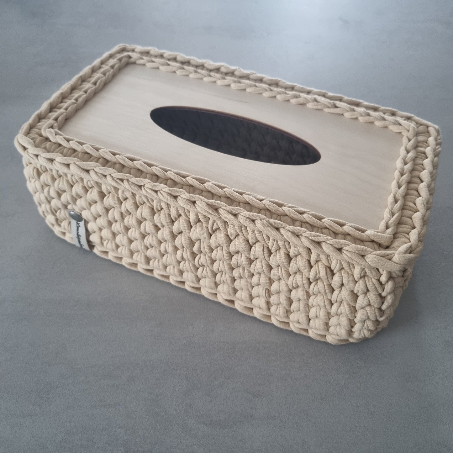 Taschentücherbox Tissue Cover Taschentücher Deckel Korb Gehäkelt Box !Viele Farben!