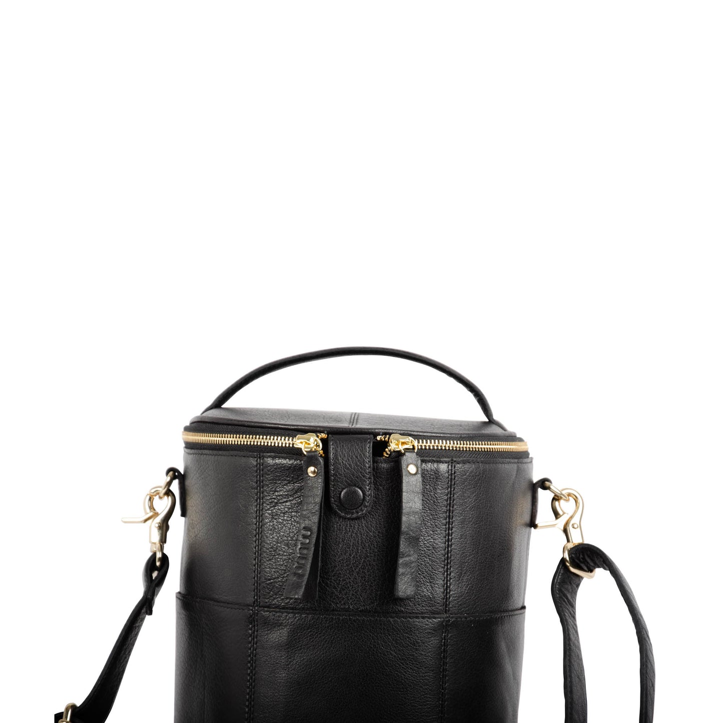 MUUD Saturn XL Limited Edition Handgemachte Ledertasche Stricktasche Kulturtasche Scherentasche