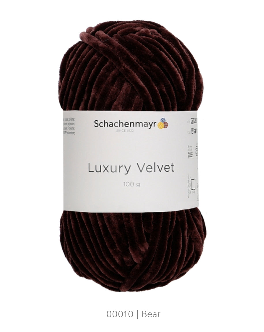 Schachenmayr Luxury Velvet Chenille Yarn 100g