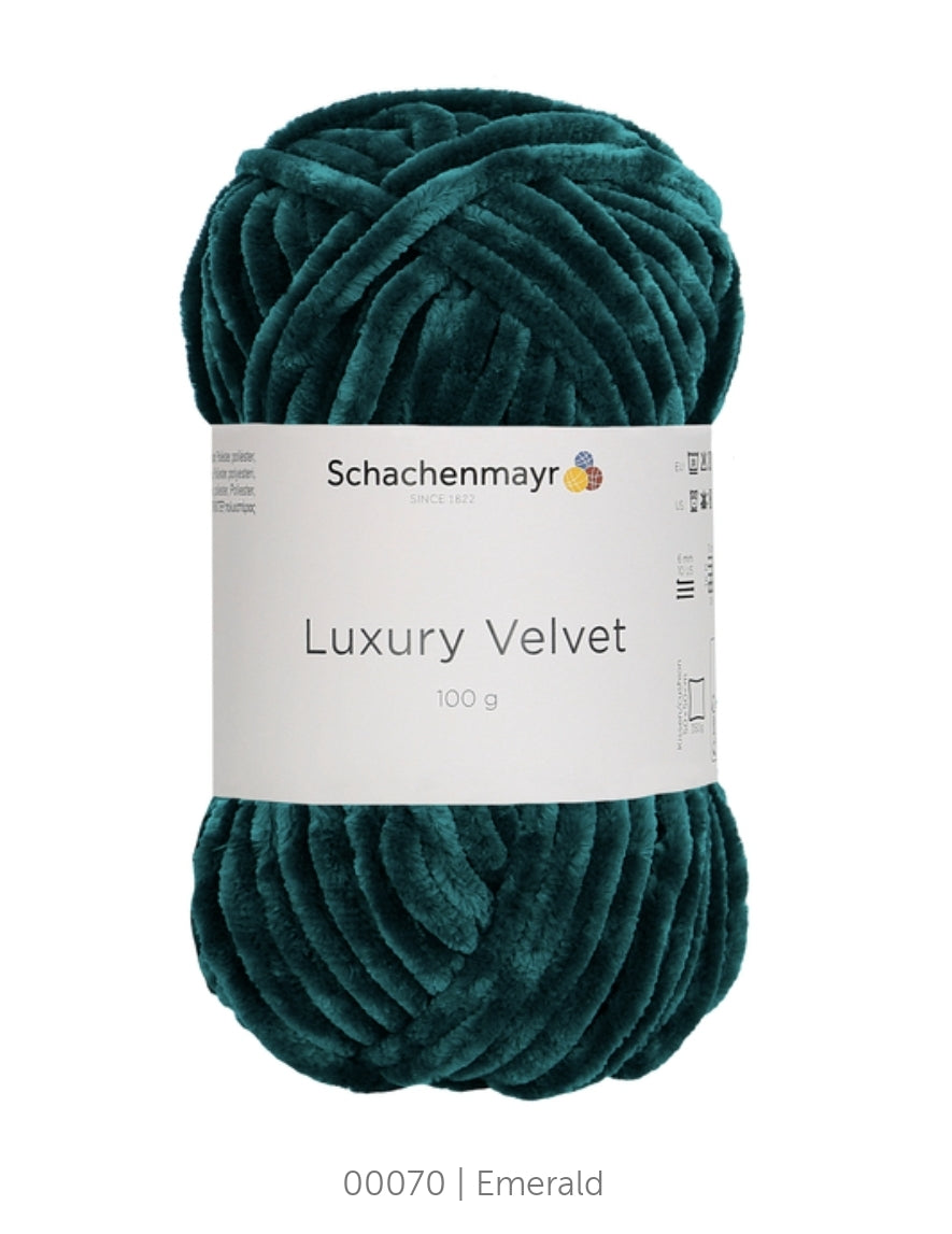 Schachenmayr Luxury Velvet Chenille Yarn 100g
