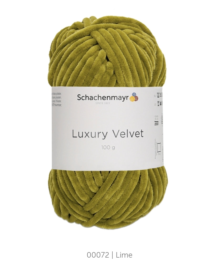 Schachenmayr Luxury Velvet Chenille Yarn 100g
