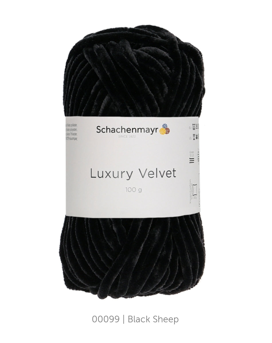 Schachenmayr Luxury Velvet Chenille Yarn 100g
