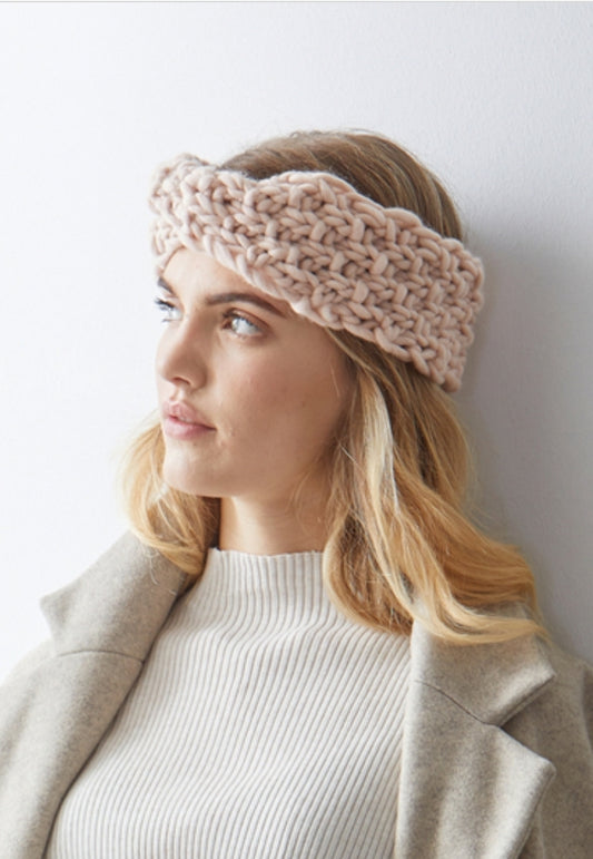 FREE: PDF knitting instructions ROSIE headband