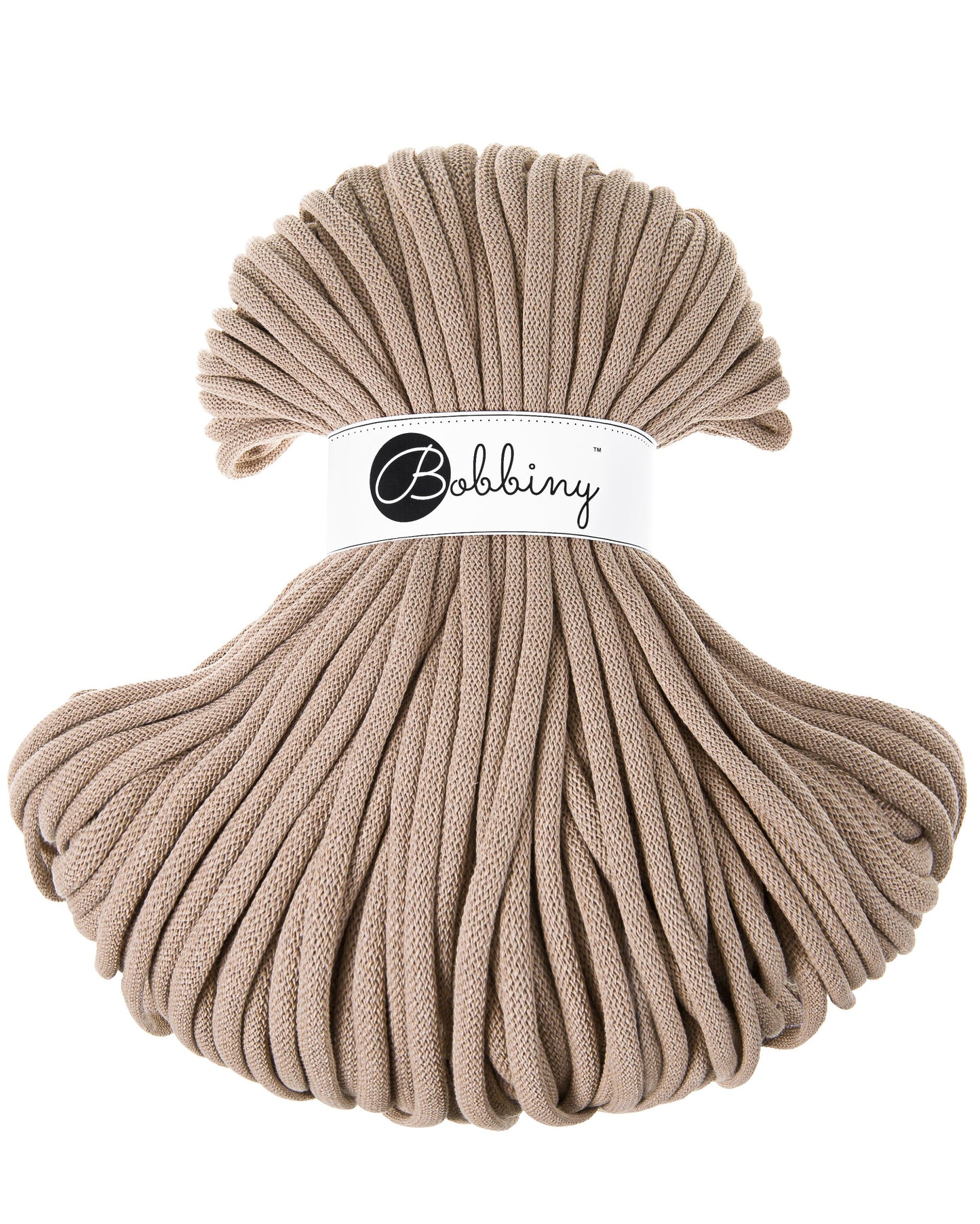 Bobbiny Jumbo 9mm Cotton Cord Cotton cord 100% recycled 100m