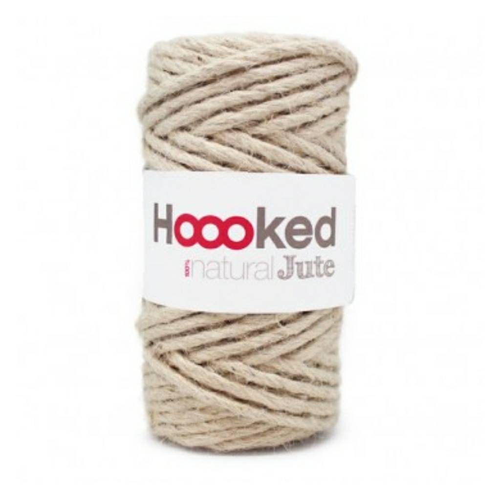 Hoooked Natural Jute Jutegarn Chunky Robust Vegan Nachhaltig Fair Trade
