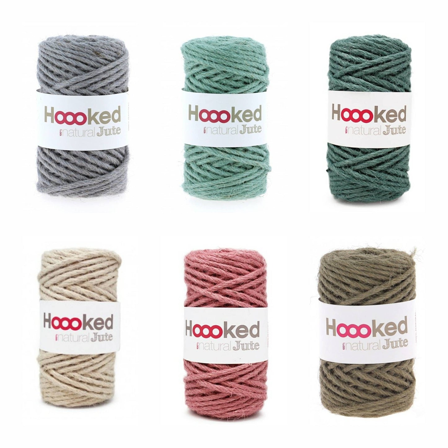 Hoooked Natural Jute Jutegarn Chunky Robust Vegan Nachhaltig Fair Trade