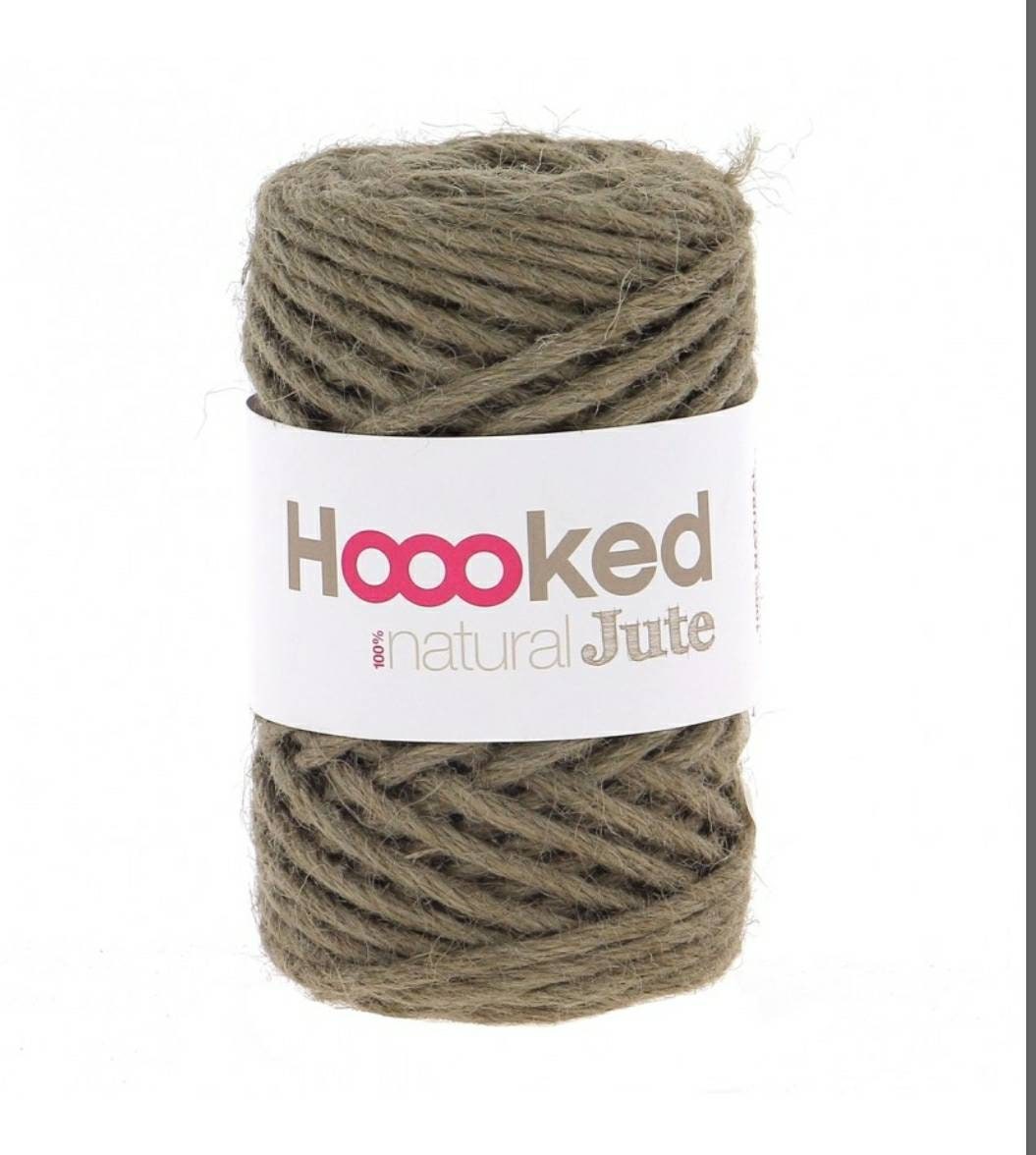 Hoooked Natural Jute Jutegarn Chunky Robust Vegan Nachhaltig Fair Trade