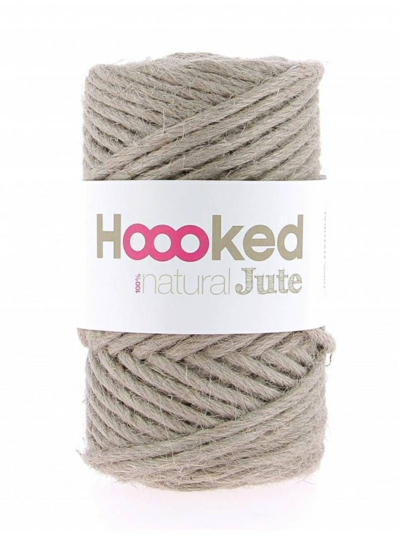 Hoooked Natural Jute Jutegarn Chunky Robust Vegan Nachhaltig Fair Trade