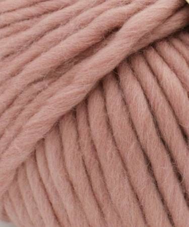 Handgestrickte Kombi aus Mütze und Loop aus extradicker Wolle